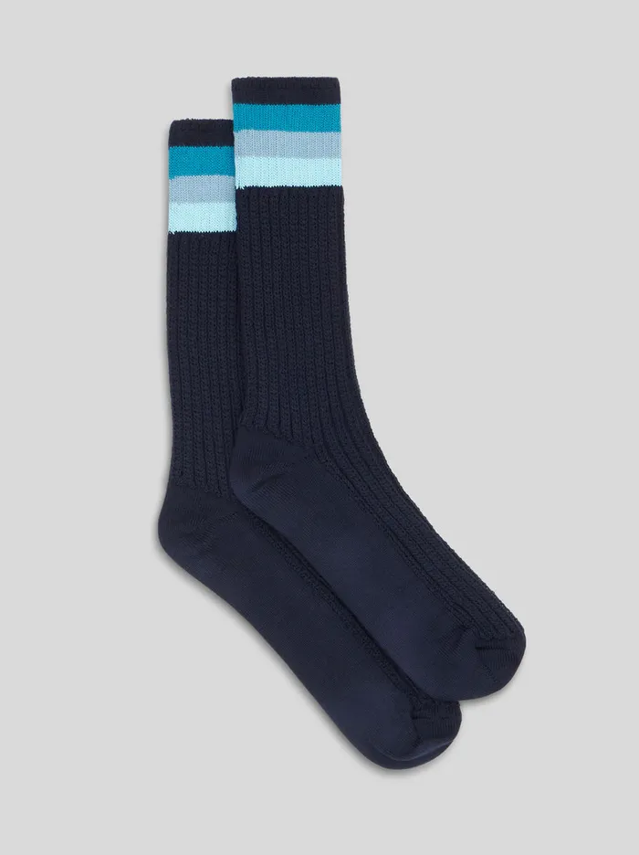 Women Striped Jacquard Socks Etro Socks