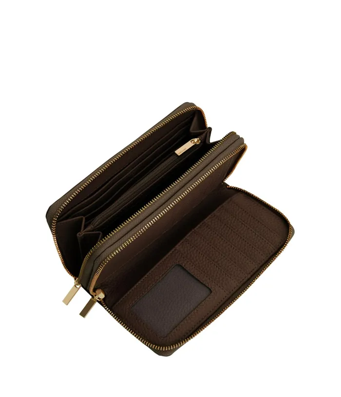 Women Sublime Vegan Wallet 8211 Purity Chocolate Matt and Nat Wallets