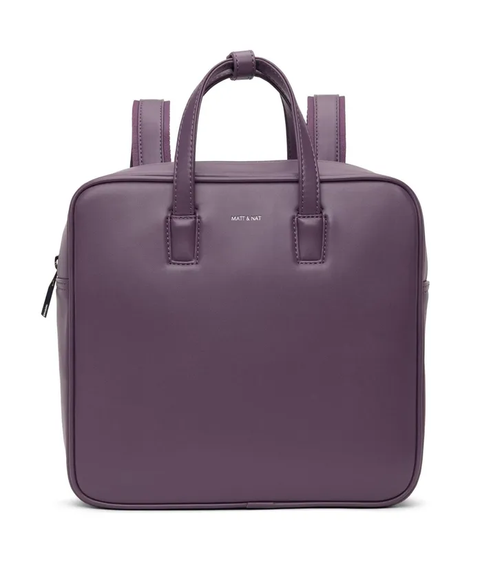 Women Suda Vegan Backpack 8211 Loom Mulberry Matt and Nat Backpacks