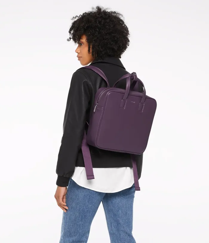 Women Suda Vegan Backpack 8211 Loom Mulberry Matt and Nat Backpacks Women Suda Vegan Backpack 8211 Loom Mulberry Matt and Nat Backpacks