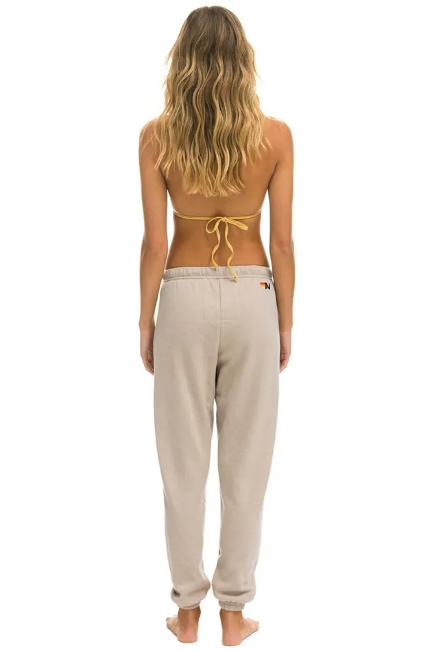 Women Sweatpants Aviator Nation Aspen Sweatpants 8211 Sand