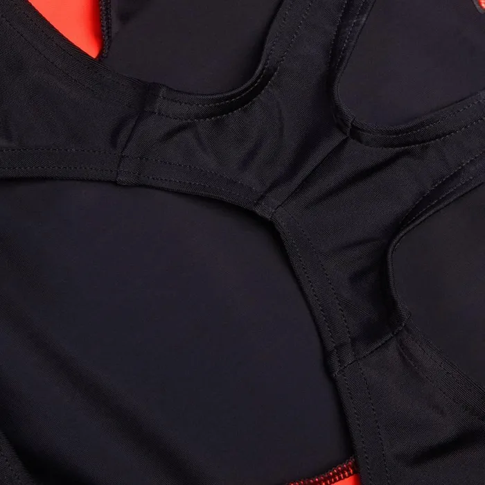 Women Swimming Costumes Speedo Women039s Colourblock 20 Swimsuit BlackRed