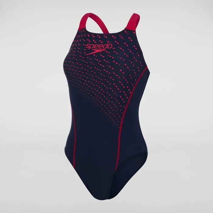 Women Swimming Costumes Speedo Women039s Medley Logo Medalist Swimsuit BlueRed Women Swimming Costumes Speedo Women039s Medley Logo Medalist Swimsuit BlueRed