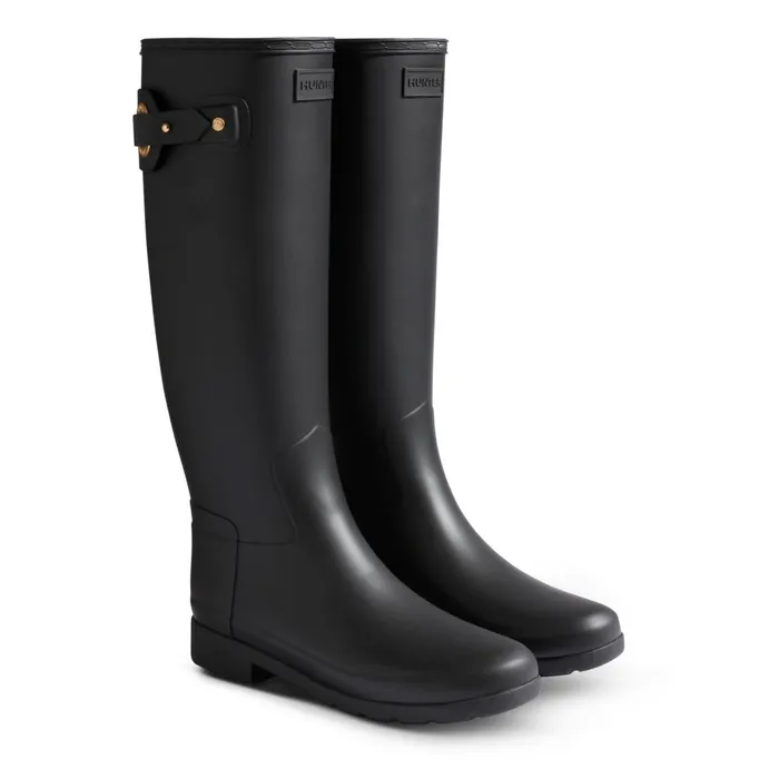 Women Tall Boots Hunter Boots Refined Tall Rain Boots 8211 Hunter Boots Black Women Tall Boots Hunter Boots Refined Tall Rain Boots 8211 Hunter Boots Black