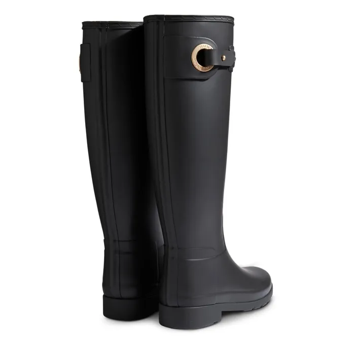 Women Tall Boots Hunter Boots Refined Tall Rain Boots 8211 Hunter Boots Black Women Tall Boots Hunter Boots Refined Tall Rain Boots 8211 Hunter Boots Black