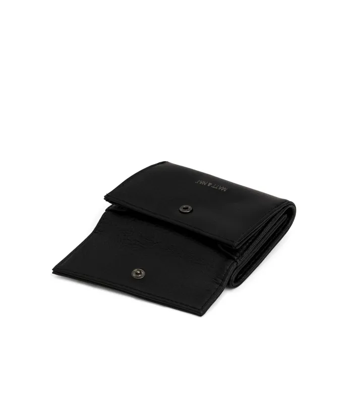 Women Tani Small Vegan Wallet 8211 Dwell Black Matt and Nat Wallets