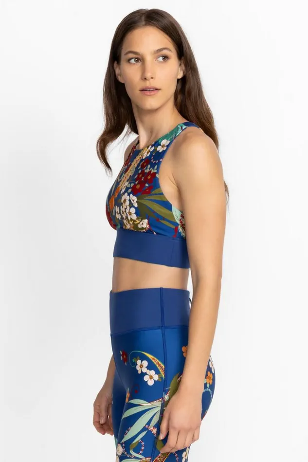 Women Teebee High Neck Cutout Sports Bra Teebee Johnny Was Active Women Teebee High Neck Cutout Sports Bra Teebee Johnny Was Active