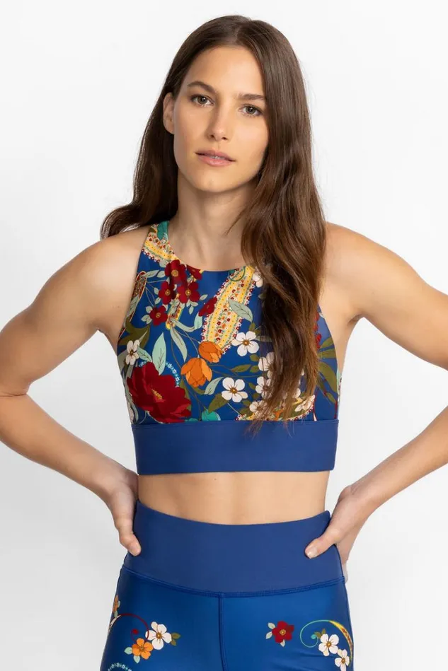 Women Teebee High Neck Cutout Sports Bra Teebee Johnny Was Active Women Teebee High Neck Cutout Sports Bra Teebee Johnny Was Active