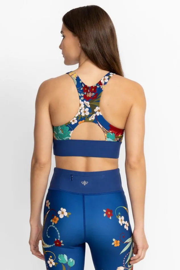 Women Teebee High Neck Cutout Sports Bra Teebee Johnny Was Active Women Teebee High Neck Cutout Sports Bra Teebee Johnny Was Active