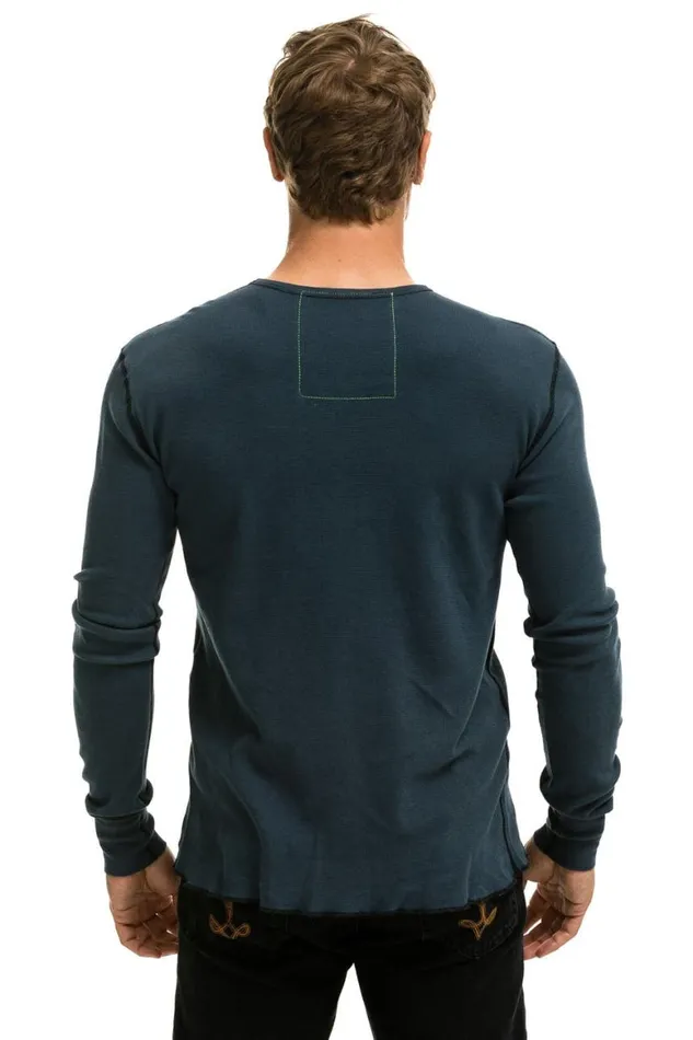 Women Tees Aviator Nation Venice Thermal 8211 Charcoal