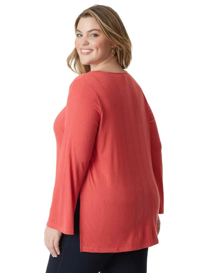 Women Tops and Tees Jessica Simpson Jasleen Top In Baked Apple