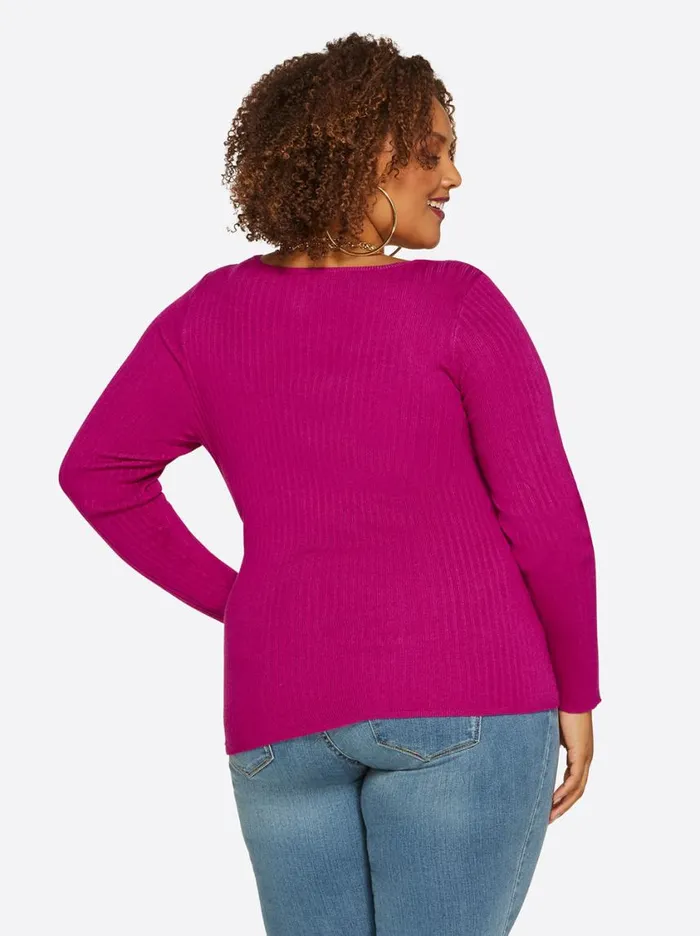 Women Tops and Tees Jessica Simpson Prescilla Top In Festival Fuchsia