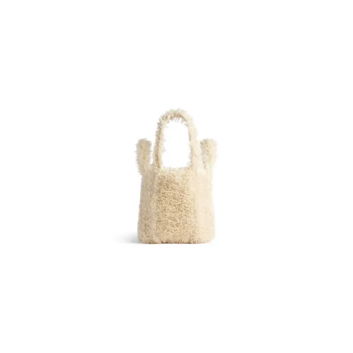 Women Tote Bags Balenciaga Everyday 20 Xs Northsouth Shoulder Tote Bag In Natural