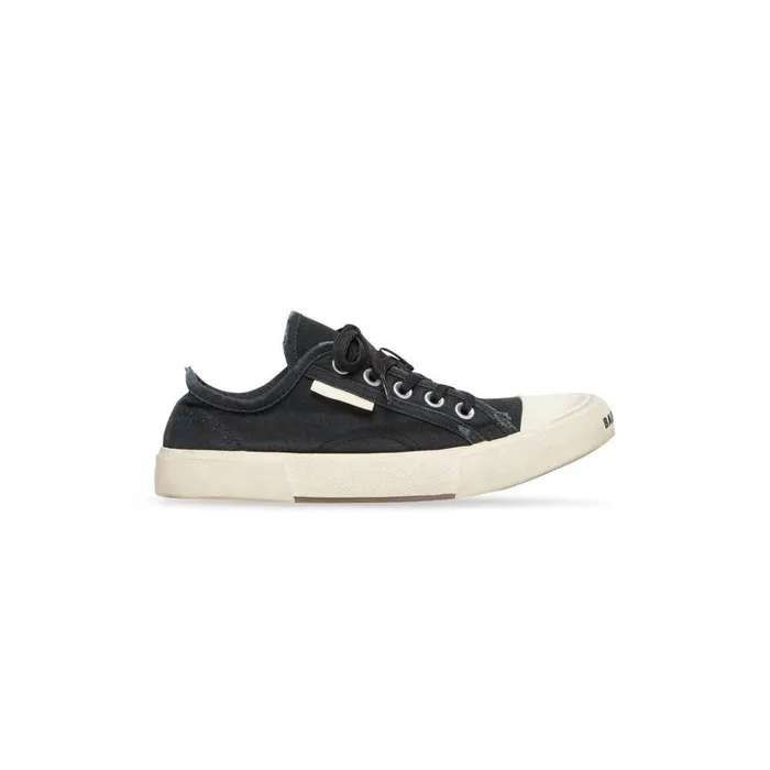 Women Trainers Balenciaga Paris Low Top Trainers In Black