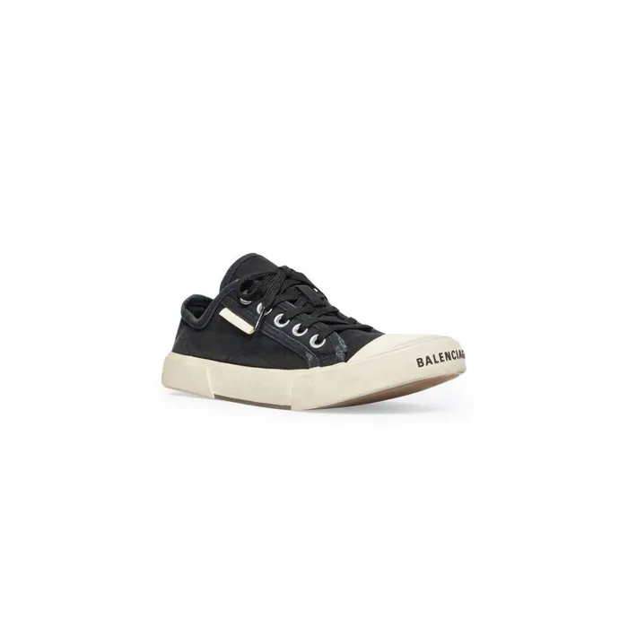 Women Trainers Balenciaga Paris Low Top Trainers In Black