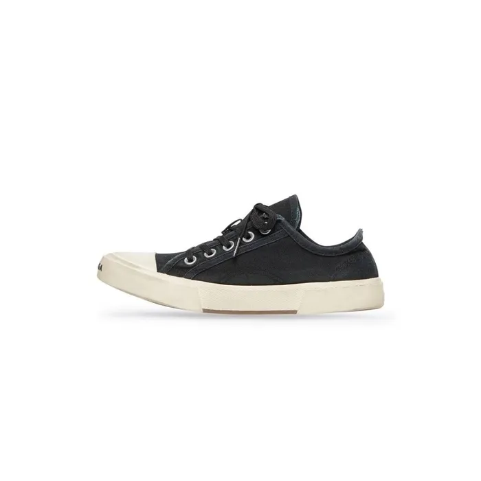Women Trainers Balenciaga Paris Low Top Trainers In Black