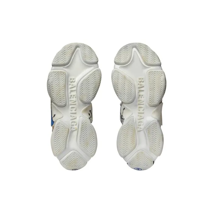 Women Trainers Balenciaga Triple S Sketch Trainers In White