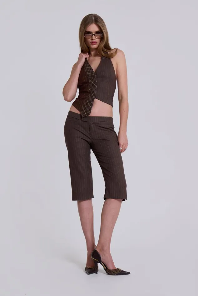 Women Tuesday Tie Waistcoat Jaded London CoOrds