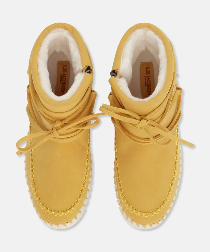Women Tulip Flats Ilse Jacobsen Ankle Boots 8211 Golden Rod Women Tulip Flats Ilse Jacobsen Ankle Boots 8211 Golden Rod