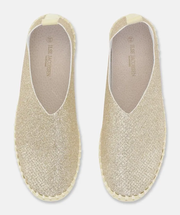 Women Tulip Flats Ilse Jacobsen Flats 8211 Platin Platin Women Tulip Flats Ilse Jacobsen Flats 8211 Platin Platin