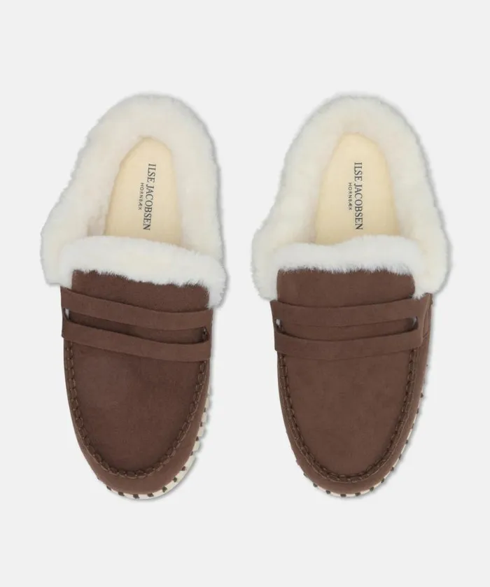 Women Tulip Flats Ilse Jacobsen Slippers 8211 Chocolate Women Tulip Flats Ilse Jacobsen Slippers 8211 Chocolate