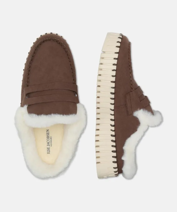 Women Tulip Flats Ilse Jacobsen Slippers 8211 Chocolate Women Tulip Flats Ilse Jacobsen Slippers 8211 Chocolate