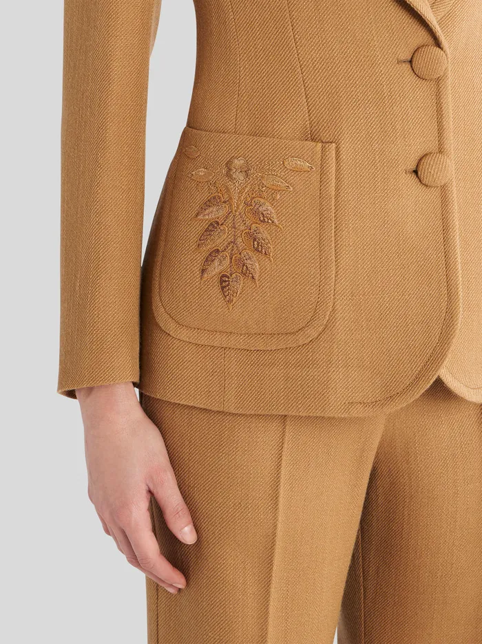 Women TwoButton Jacket With Embroidery Etro Jackets