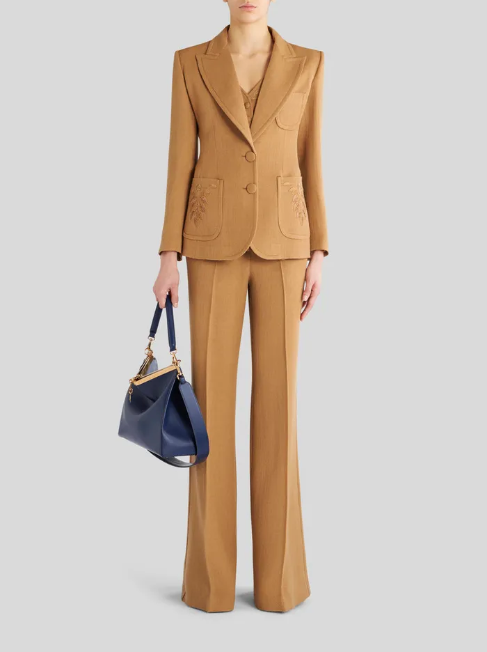 Women TwoButton Jacket With Embroidery Etro Jackets