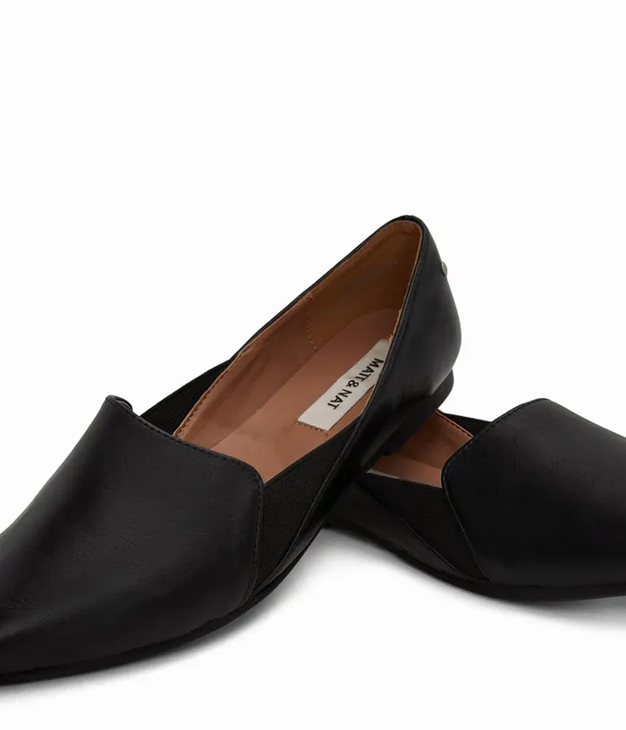 Women Westmount Vegan Flats Black Matt and Nat Flats