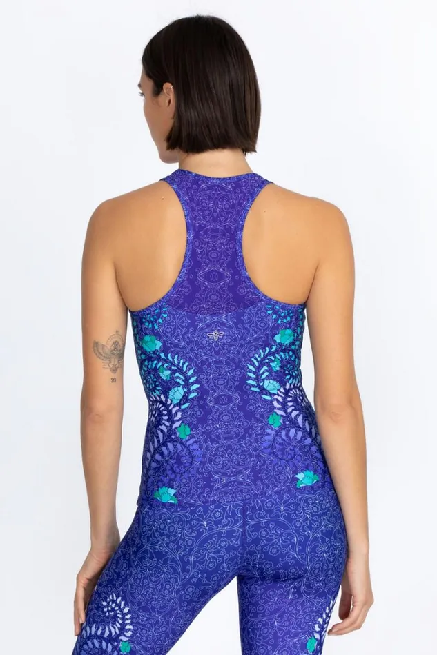 Women Wild Flower Bee Active Mesh Tank Multi Johnny Was Active Women Wild Flower Bee Active Mesh Tank Multi Johnny Was Active