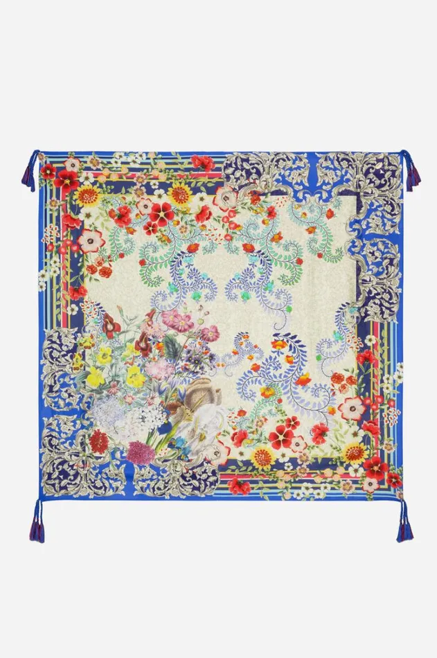 Women Wild Flower Scarf Multi Johnny Was Scarves