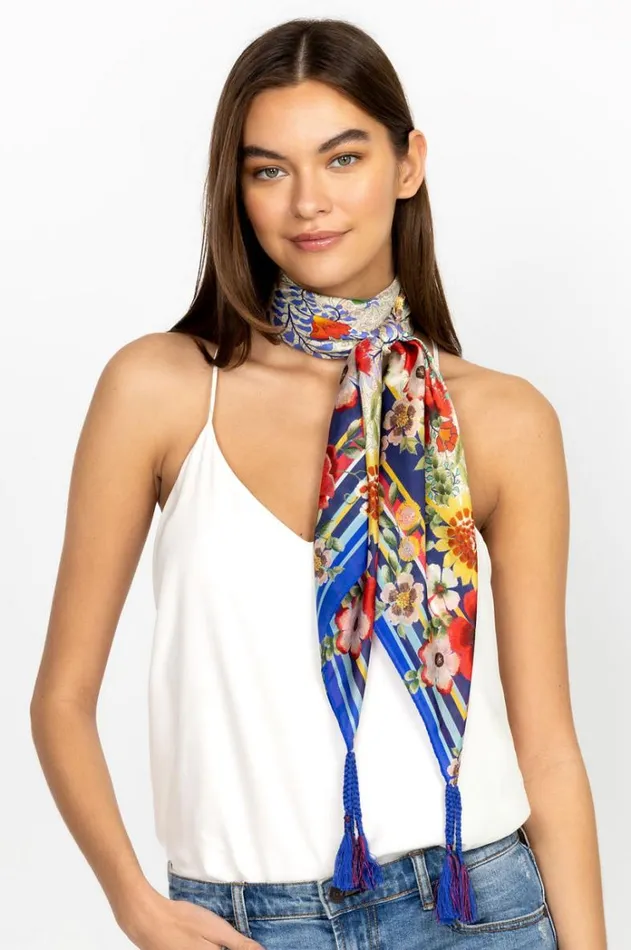 Women Wild Flower Scarf Multi Johnny Was Scarves Women Wild Flower Scarf Multi Johnny Was Scarves