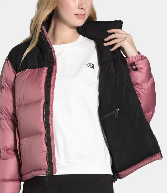Womens 1996 Retro Nuptse Jacket Mesa Rose The North Face Insulated and Down Jackets