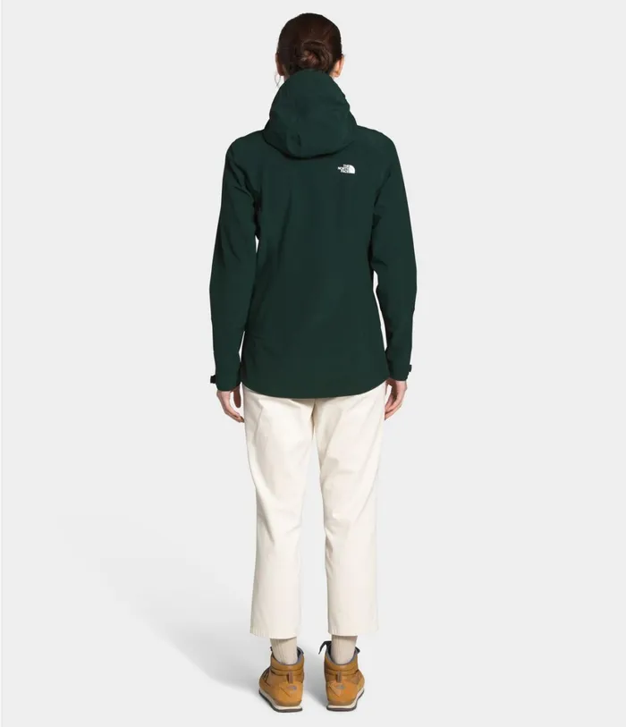 Womens Apex Flex Dryvent Jacket Scarab Greenscarab Green The North Face Rainwear