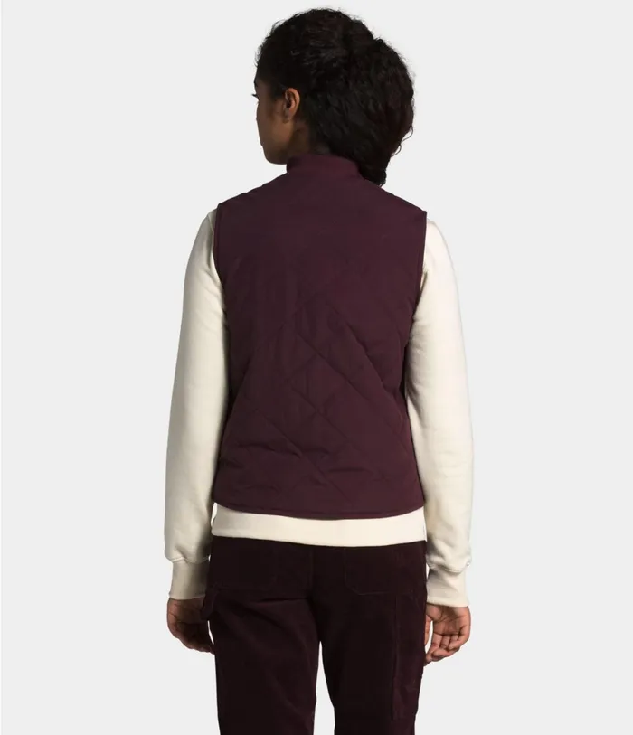 Womens Cuchillo Vest Root Brown The North Face Vests