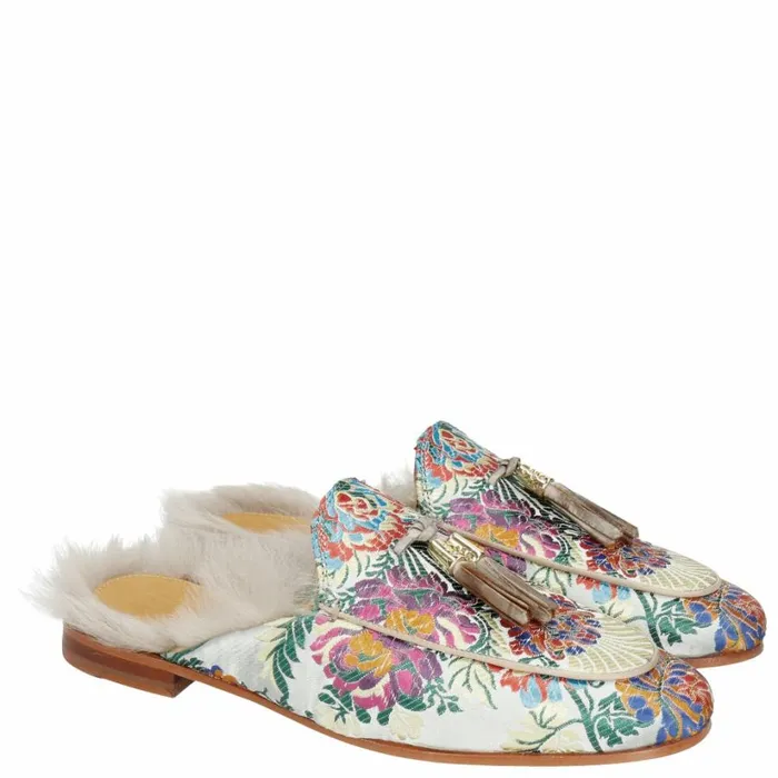 Womens Mules Melvin and Hamilton Scarlett 2 Multi