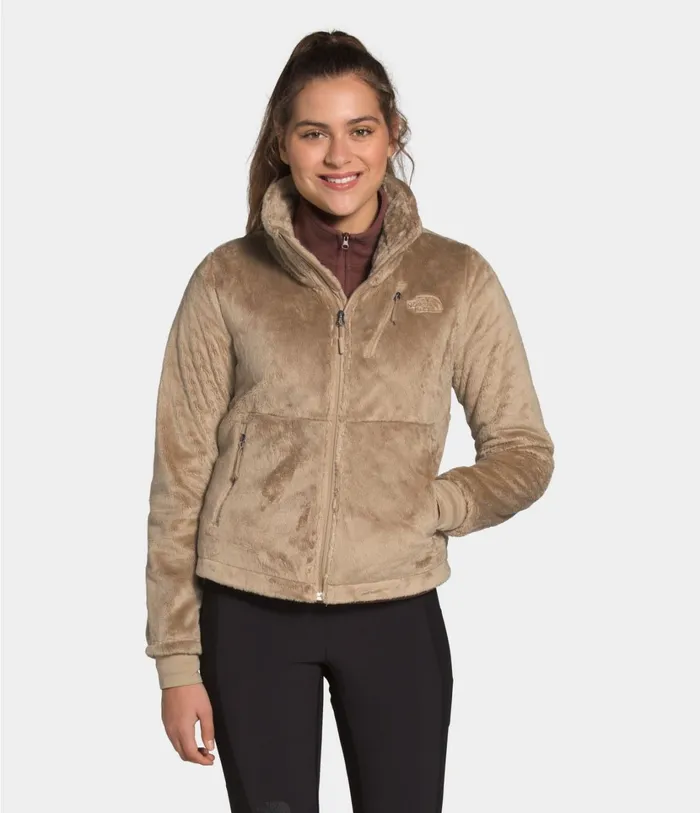 Womens Osito Flow Jacket Hawthorne Khaki The North Face Fleece