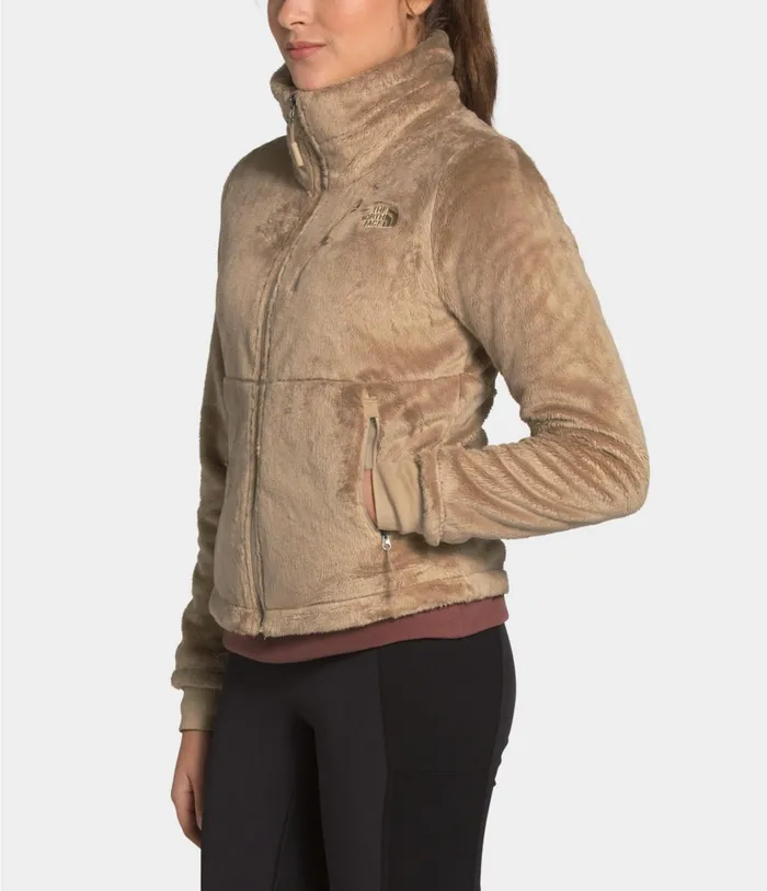 Womens Osito Flow Jacket Hawthorne Khaki The North Face Fleece