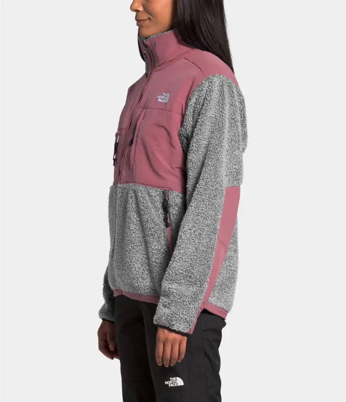 Womens Seasonal Retro Denali Jacket Tnf Medium Grey Heathermesa Rose The North Face Fleece