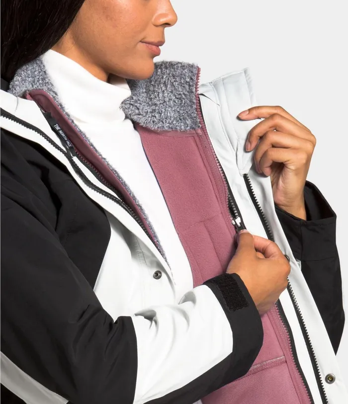 Womens Seasonal Retro Denali Jacket Tnf Medium Grey Heathermesa Rose The North Face Fleece
