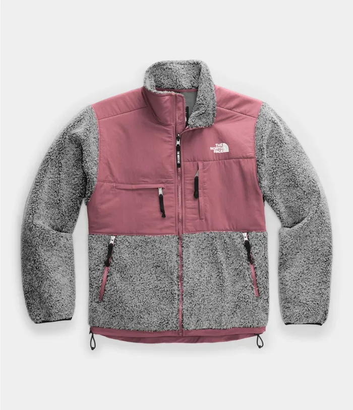 Womens Seasonal Retro Denali Jacket Tnf Medium Grey Heathermesa Rose The North Face Fleece