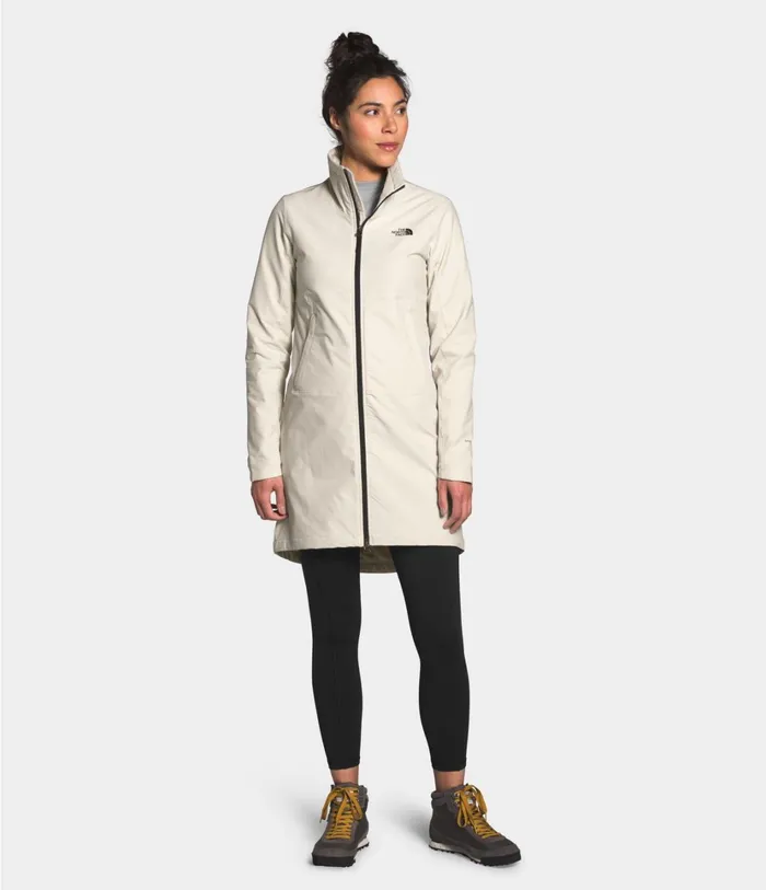 Womens Shelbe Raschel Parka Vintage White The North Face Fleece