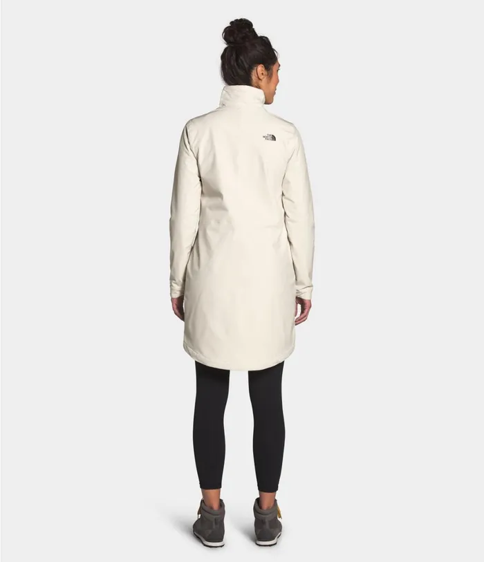 Womens Shelbe Raschel Parka Vintage White The North Face Fleece