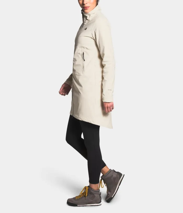 Womens Shelbe Raschel Parka Vintage White The North Face Fleece