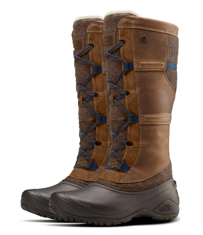 Womens Shellista IV Tall Demitasse Brwncarafe Brn The North Face Winter Boots