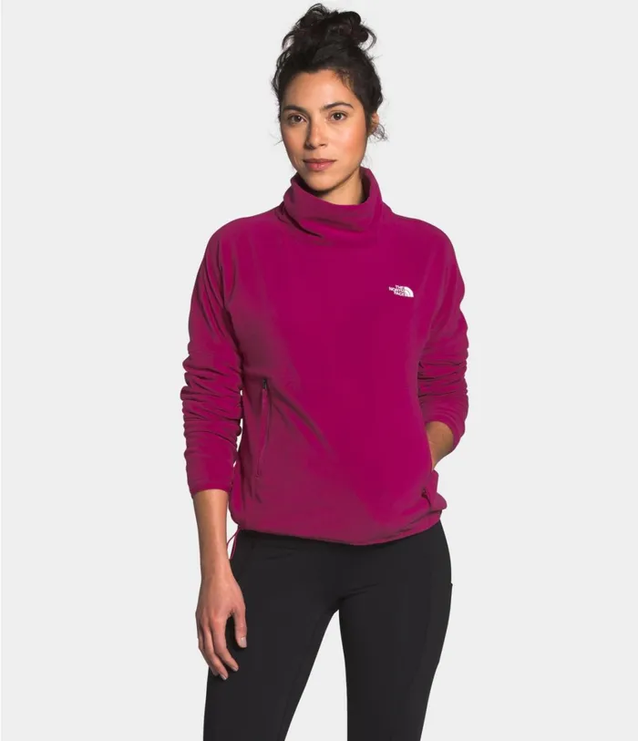 Womens TKA Glacier FunnelNeck Pullover Dramatic Plumdramatic Plum The North Face Fleece Womens TKA Glacier FunnelNeck Pullover Dramatic Plumdramatic Plum The North Face Fleece