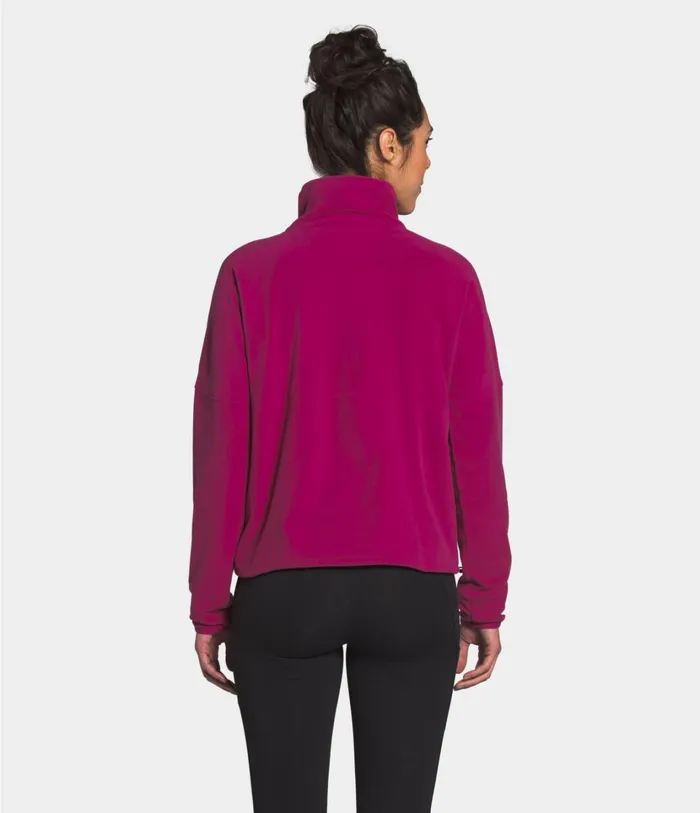 Womens TKA Glacier FunnelNeck Pullover Dramatic Plumdramatic Plum The North Face Fleece