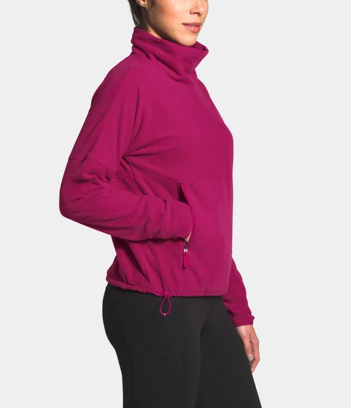 Womens TKA Glacier FunnelNeck Pullover Dramatic Plumdramatic Plum The North Face Fleece
