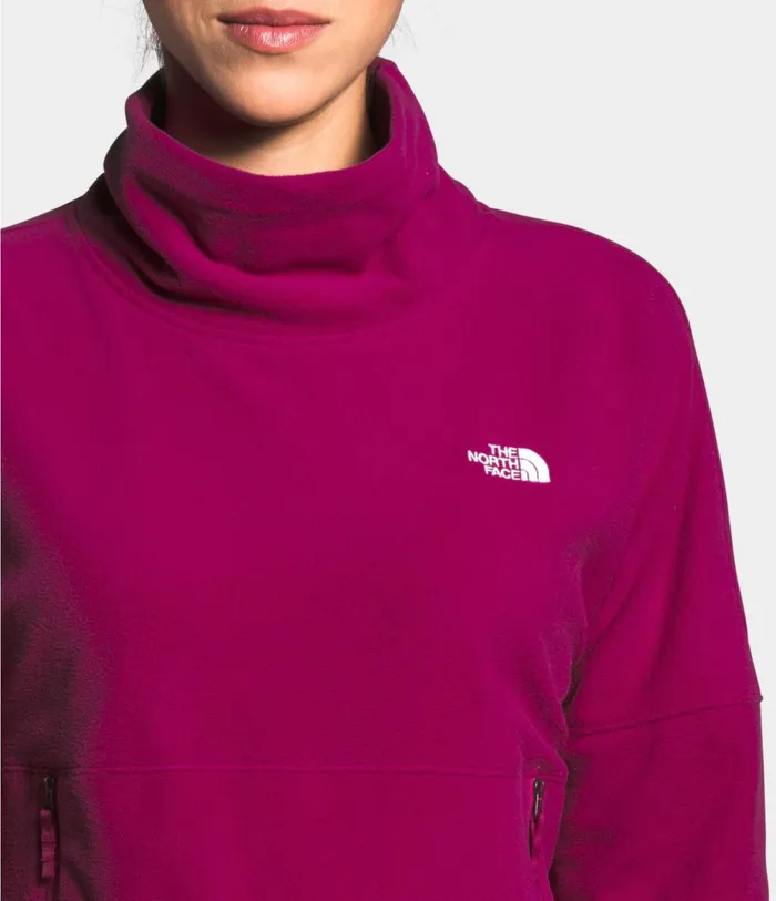Womens TKA Glacier FunnelNeck Pullover Dramatic Plumdramatic Plum The North Face Fleece