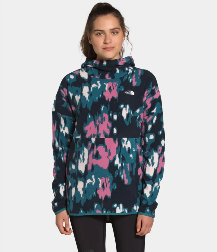 Womens TKA Glacier Pullover Hoodie Mallard Blue Abstract Ikat Print The North Face Hoodies and Sweatshirts Womens TKA Glacier Pullover Hoodie Mallard Blue Abstract Ikat Print The North Face Hoodies and Sweatshirts